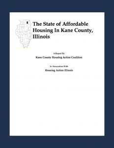 Kane County Housing Action Coalition Report on Affordable Housing