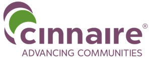 Cinnaire logo with tagline "advancing communities"