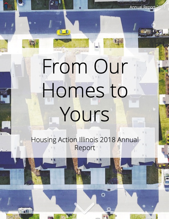 2018 Annual Report Cover: From Our Homes to Yours