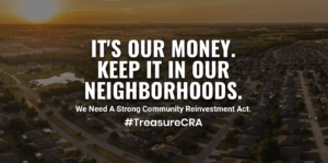 It's our money. Keep it in our neighborhoods.