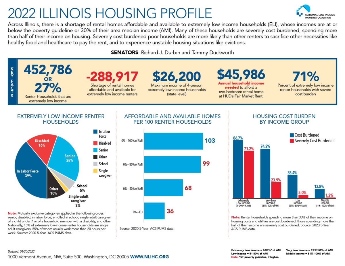 Illinois profile from The Gap 2022 report