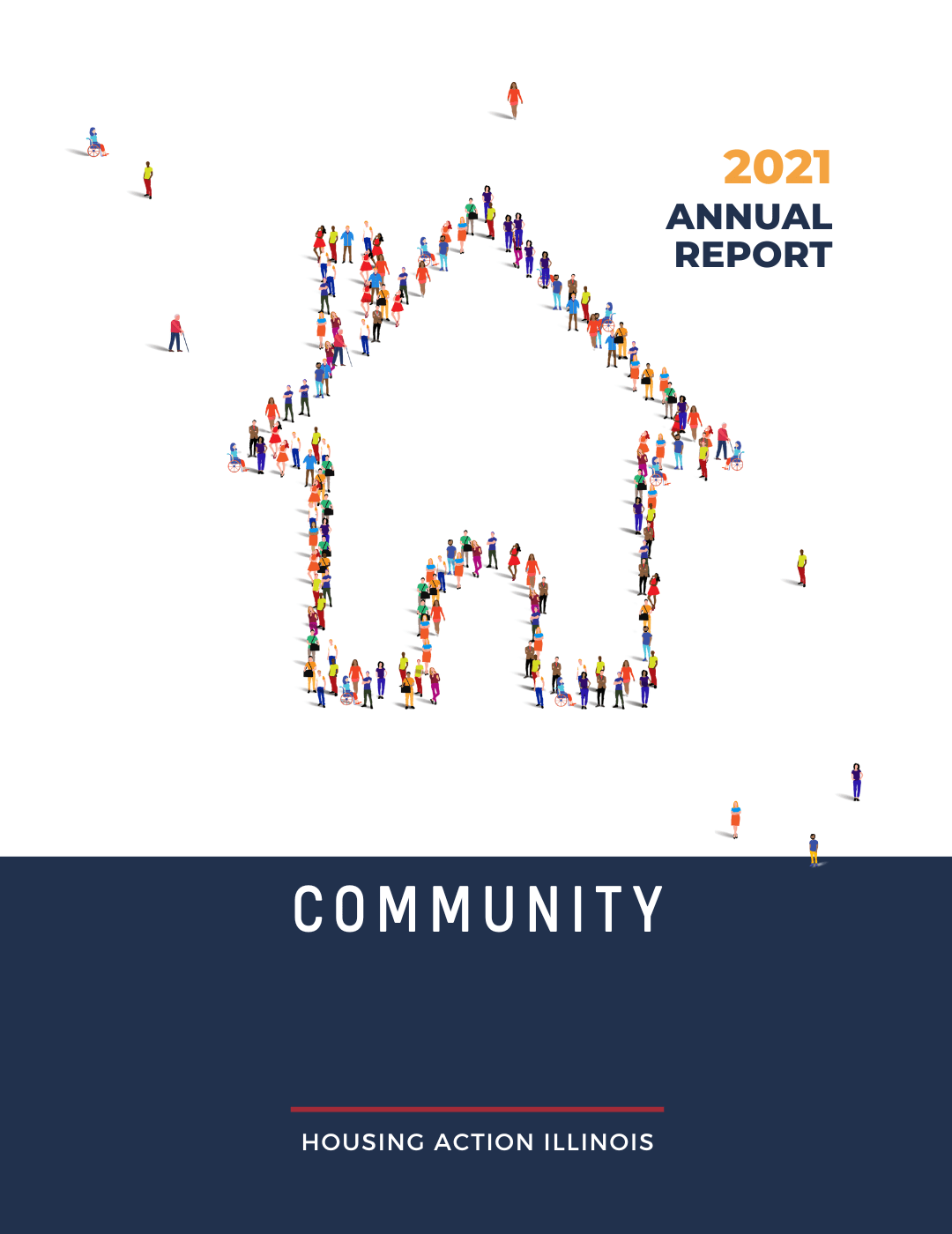 2018 Annual Report Cover: From Our Homes to Yours